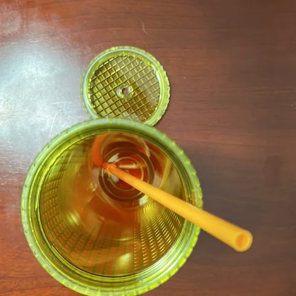 Starbucks Lemon Prism Spray Pink Gradient Ombre Summer 2022 Venti Tumbler 24 oz. - Picture 4 of 4